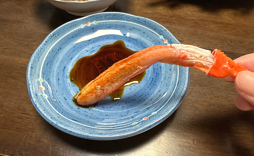 海鮮小樽　紅ズワイガニ　ポーション